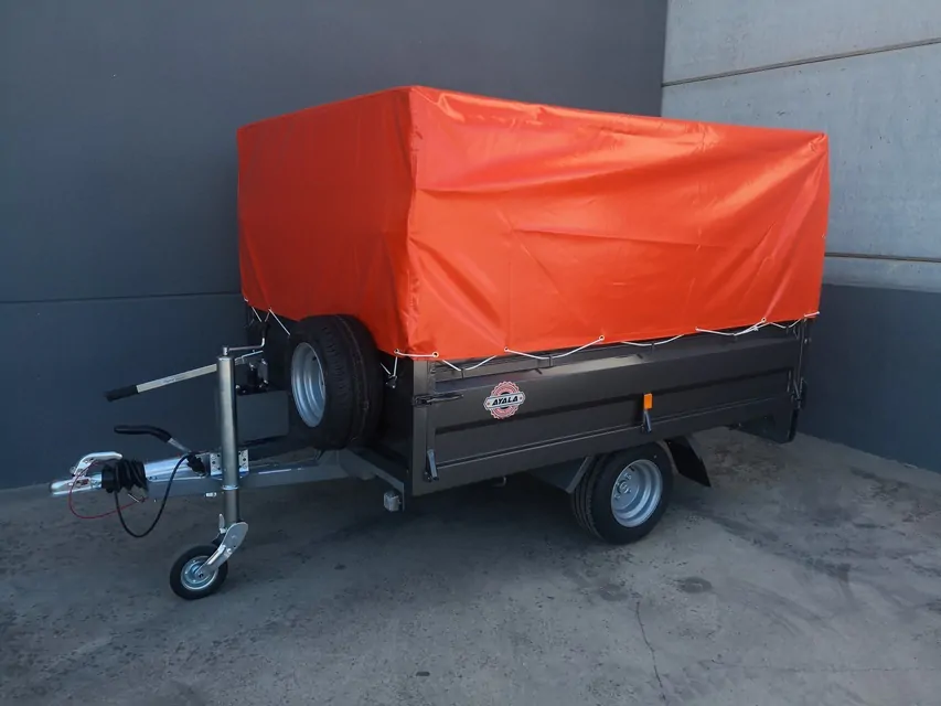 Remolque basculante hidraulico – Ruedas por debajo – Mma 750 kg